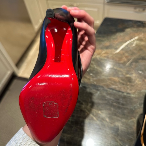 Christian Louboutin Miss Zorra 100 Shiny Calf in Black size 36 - Picture 6 of 16